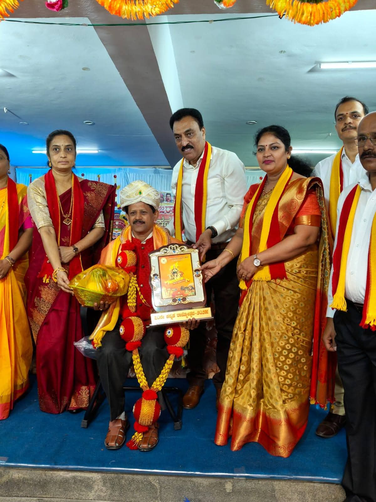 Dr. Ramalingeshwara in a formal setting